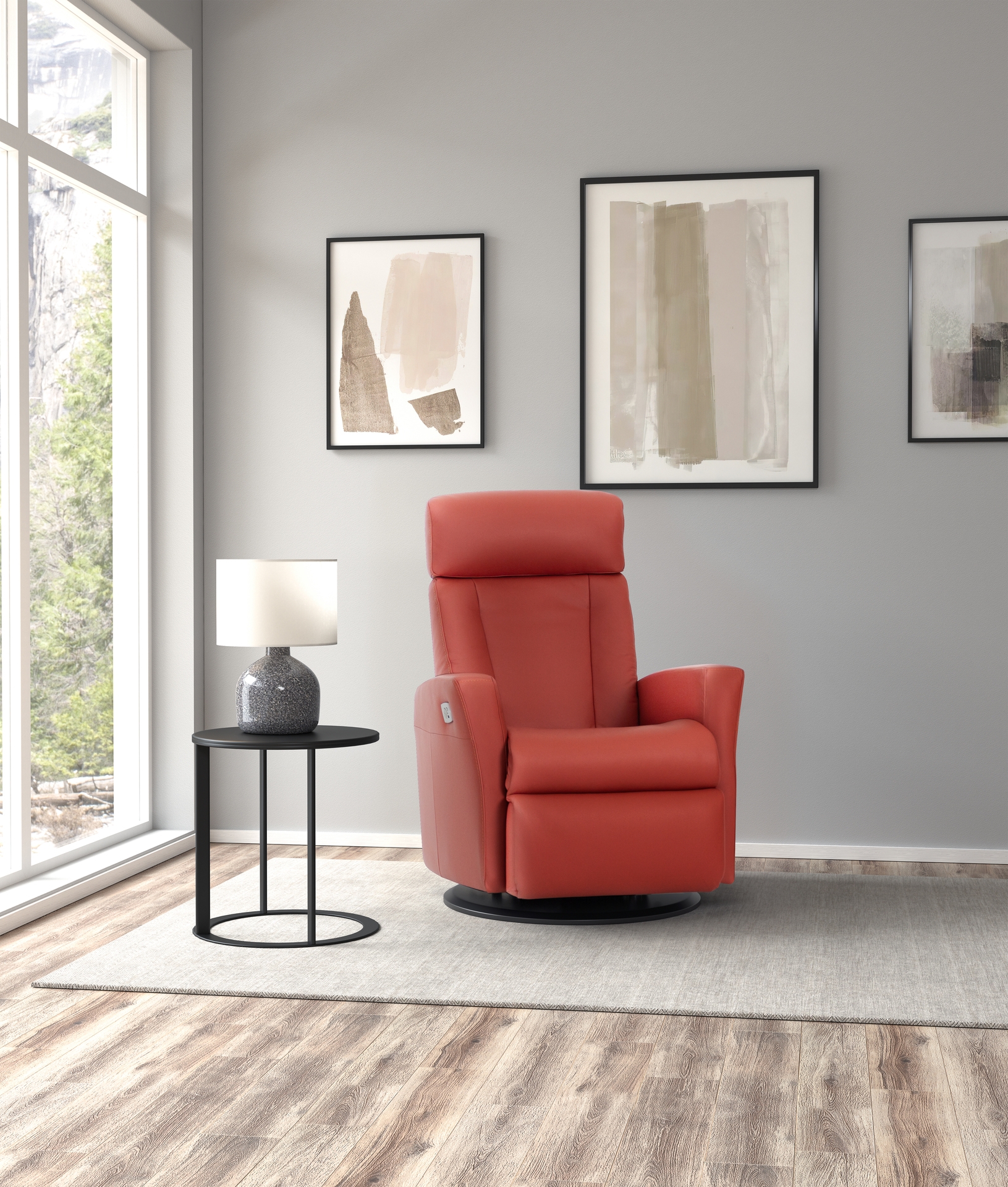 Aera Relaxsessel rot